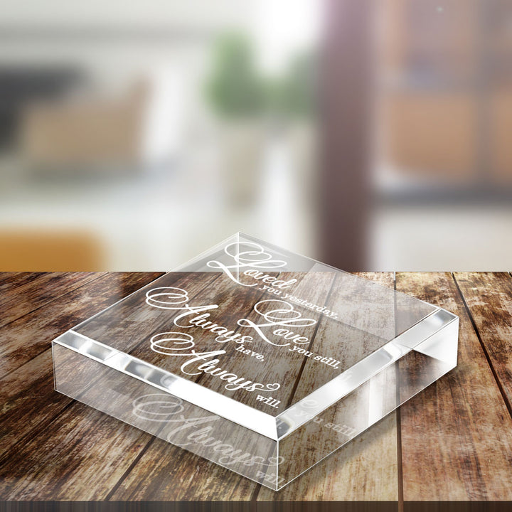 Love Keepsake and Paperweight
