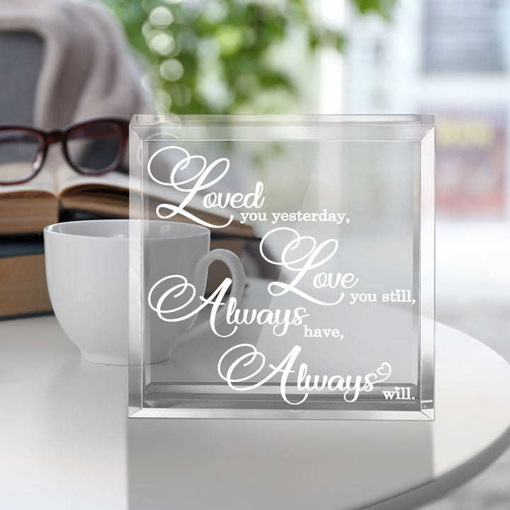 Love Keepsake and Paperweight