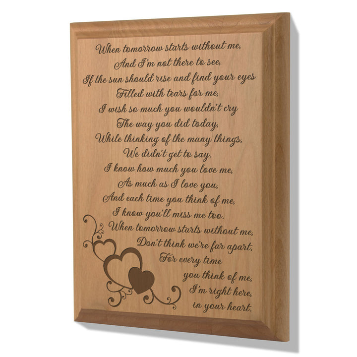 A Letter From Heaven Wood Plaque