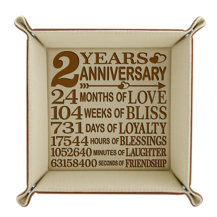 2 Years Anniversary Traditional Cooton Gift, 2nd Wed Anniv