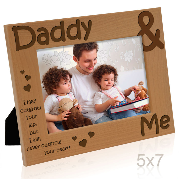 Daddy and Me Poem Wood Frame