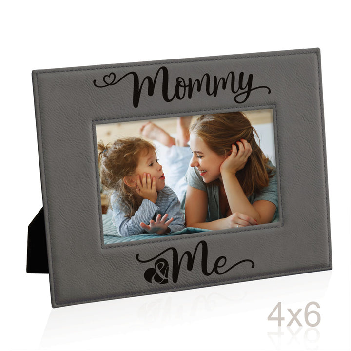 Mommy and Me Leather Frame