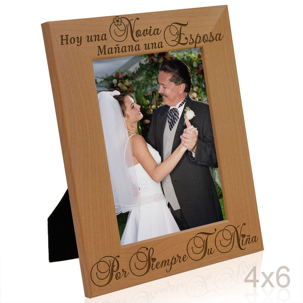 Hoy un Novio Wood Frame, Hoy una Novia Wood Frame