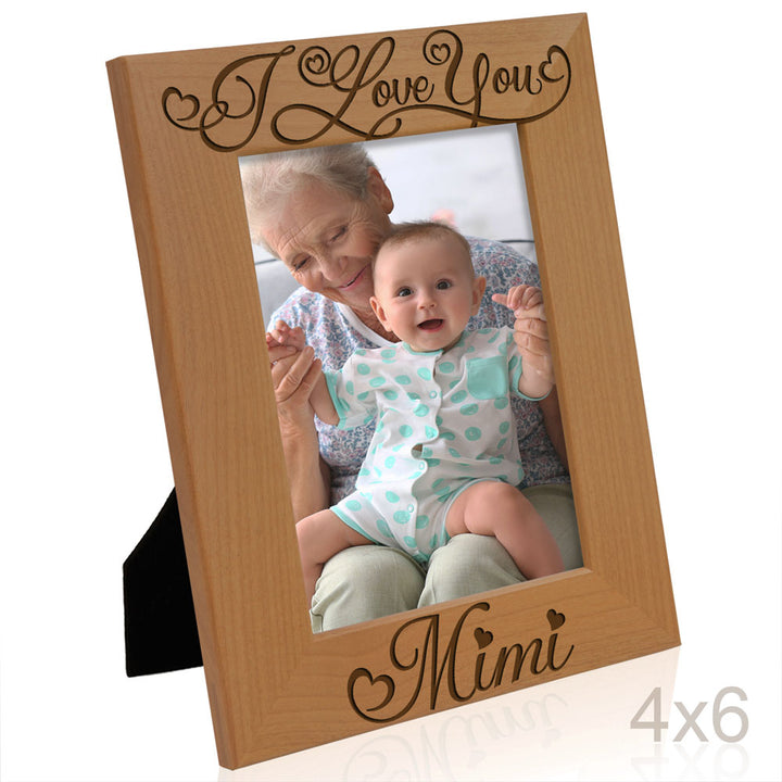 I Love You Grandpa  & Me Wood Frame