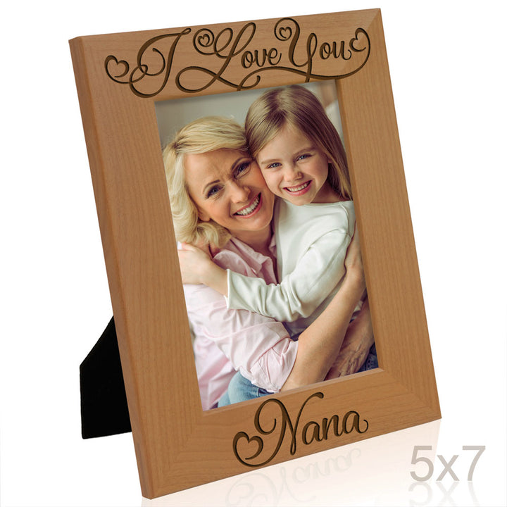 I Love You Grandpa  & Me Wood Frame