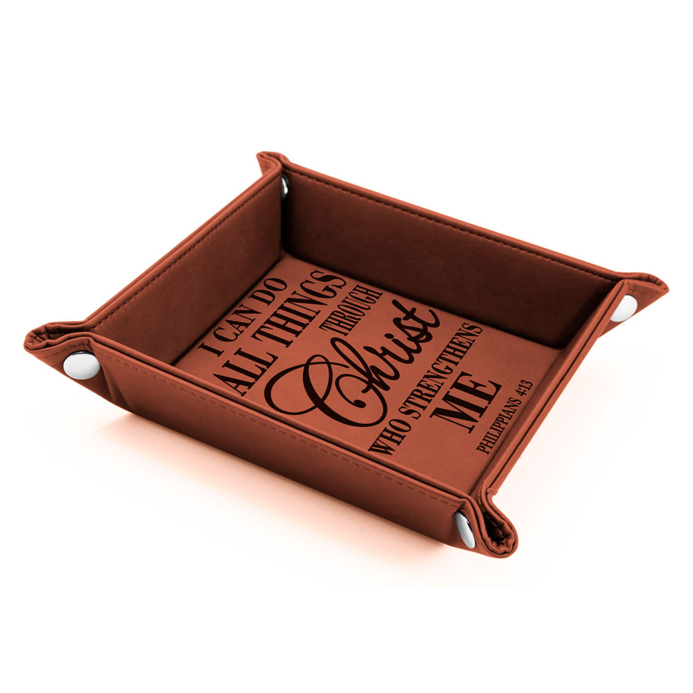 I can do All Things Leather Tray