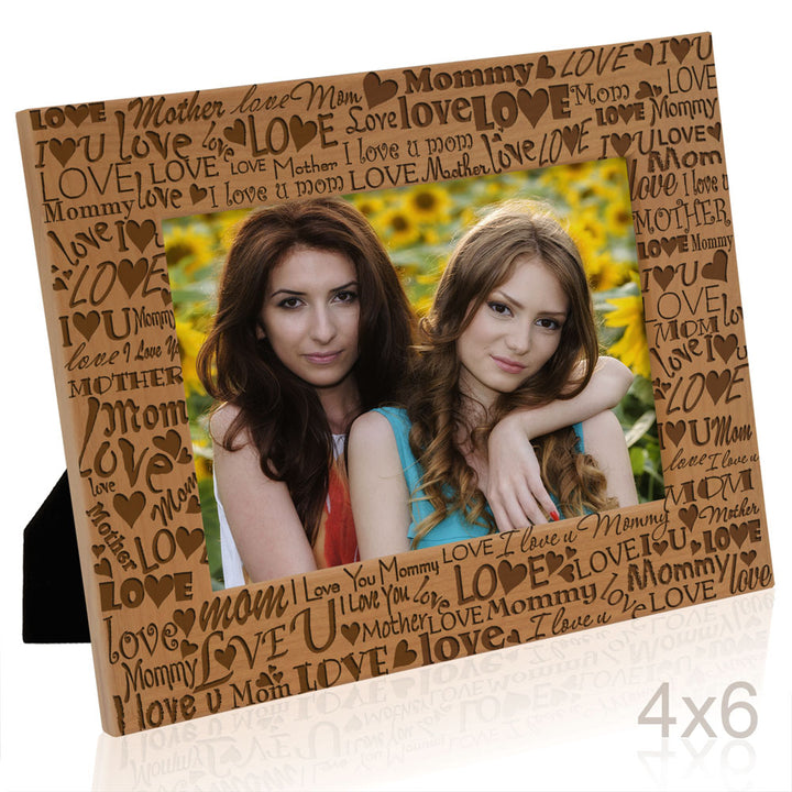 I Love You Mom Mother's Day Frame