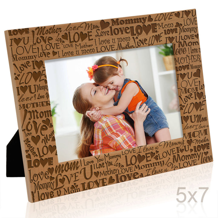I Love You Mom Mother's Day Frame