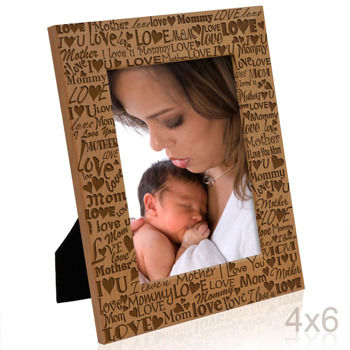 I Love You Mom Mother's Day Frame