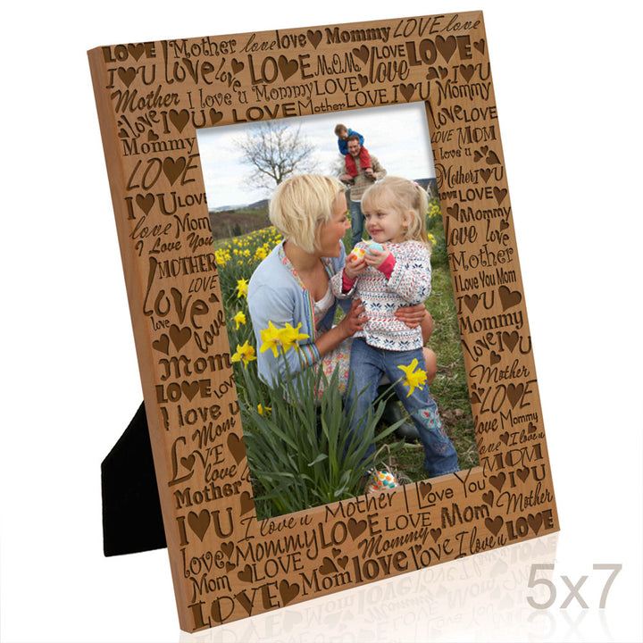I Love You Mom Mother's Day Frame