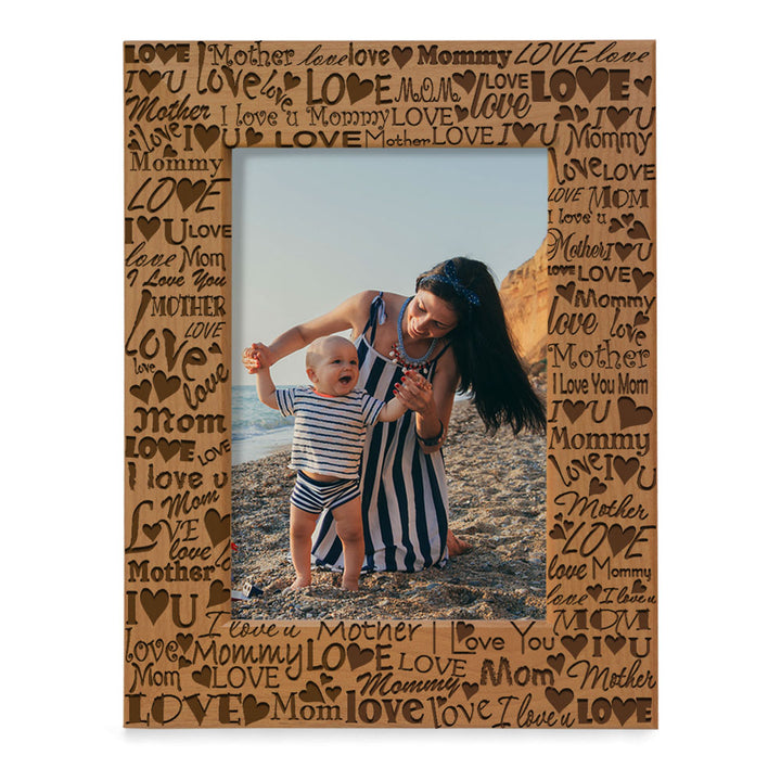 I Love You Mom Mother's Day Frame