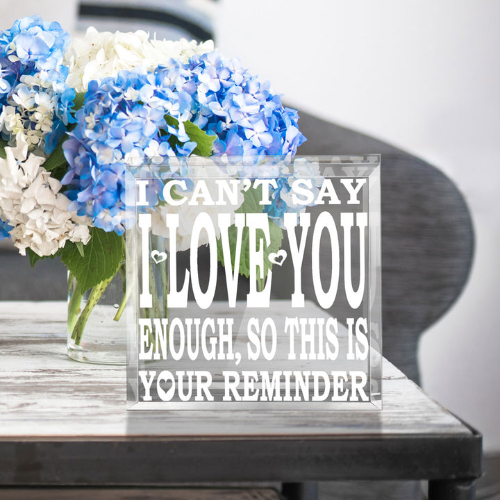 Love Keepsake and Paperweight