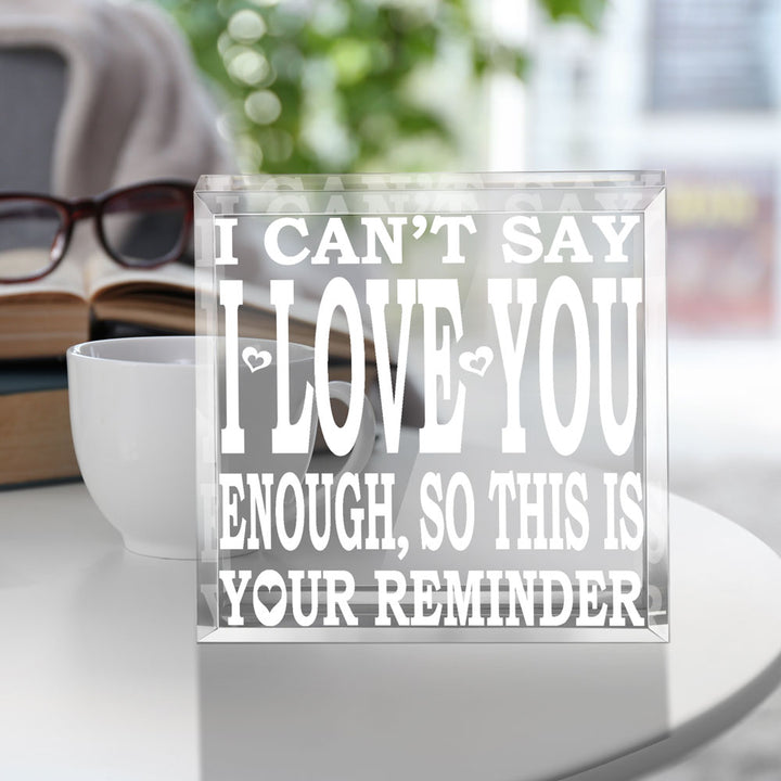 Love Keepsake and Paperweight