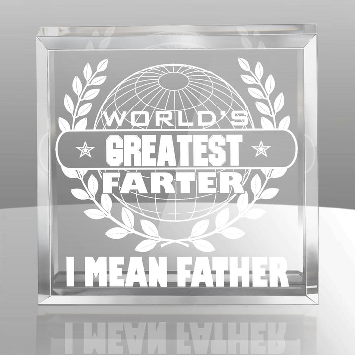 World's Greatest Farter Father Keepsake and Paperweight