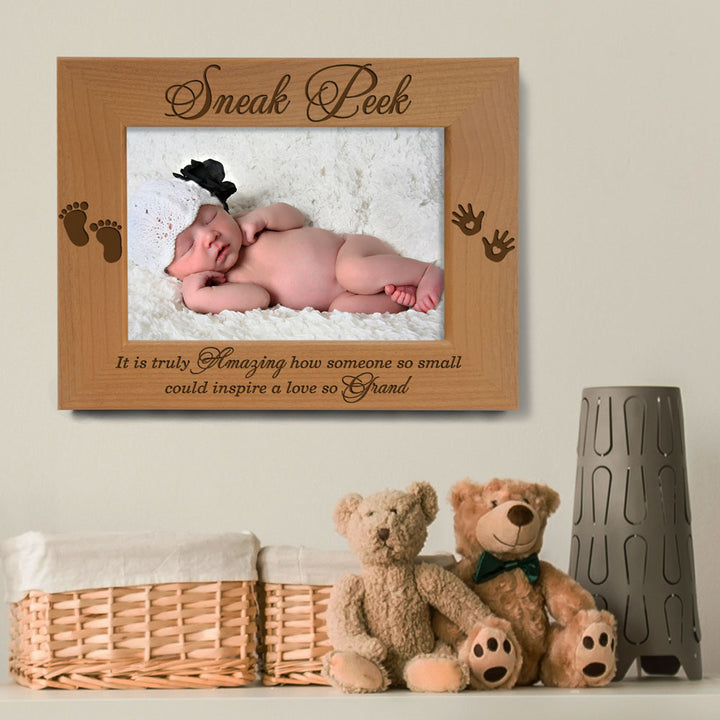 Sneak Peek Wood Frame