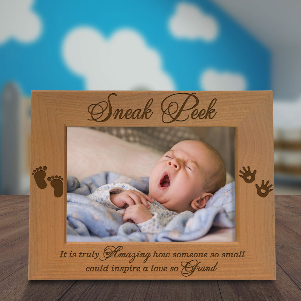 Sneak Peek Wood Frame