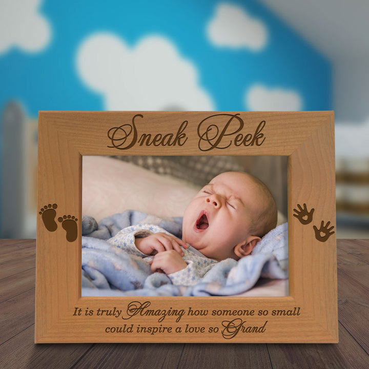 Sneak Peek Wood Frame