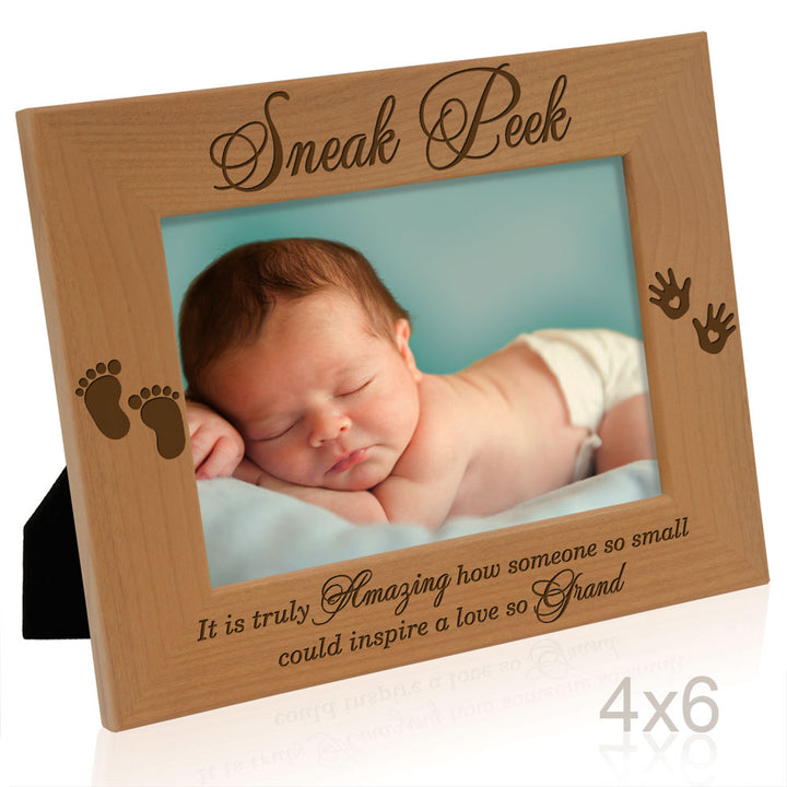 Sneak Peek Wood Frame