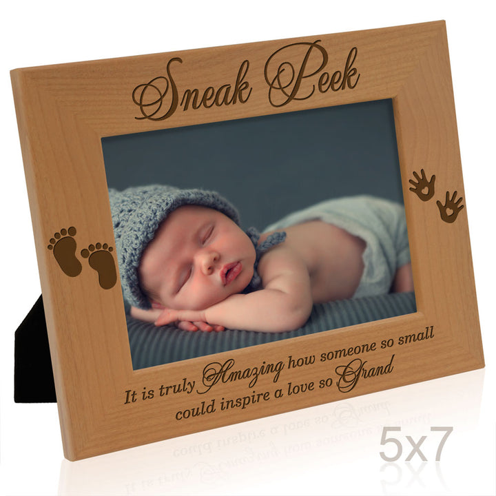 Sneak Peek Wood Frame
