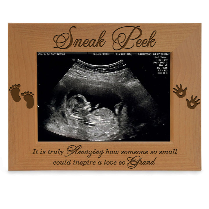 Sneak Peek Sonogram Frame