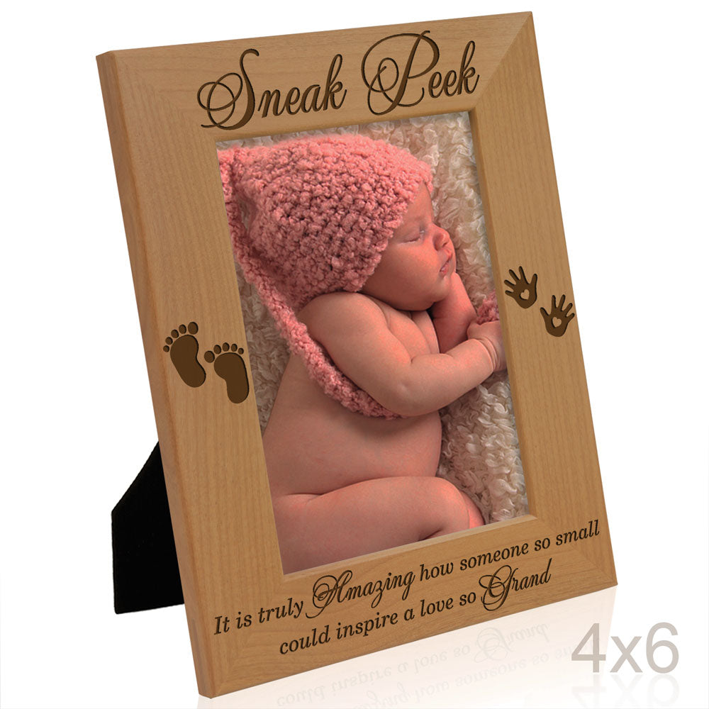 Sneak Peek Wood Frame
