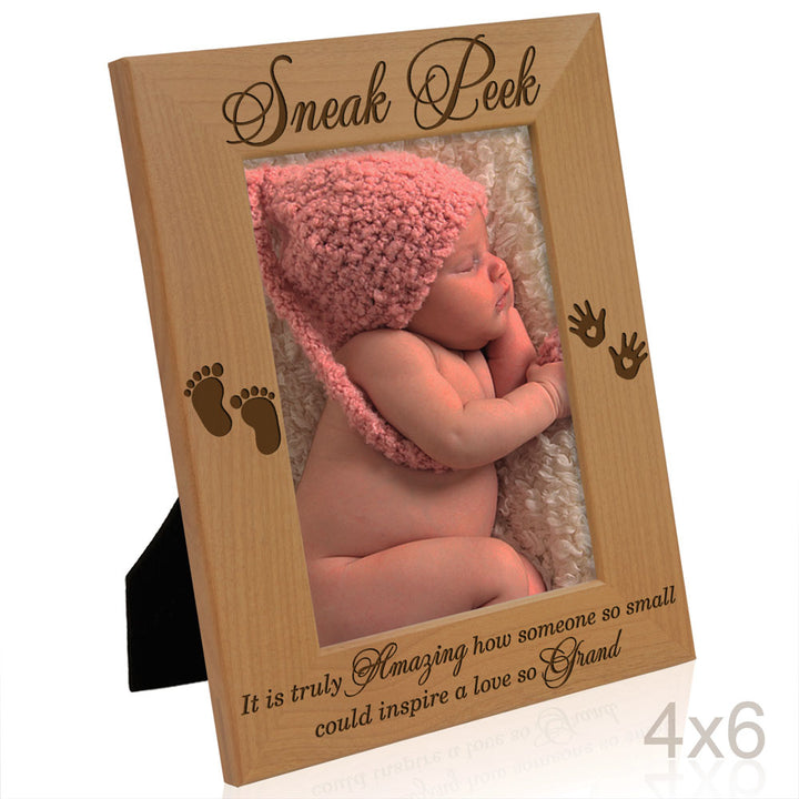 Sneak Peek Wood Frame