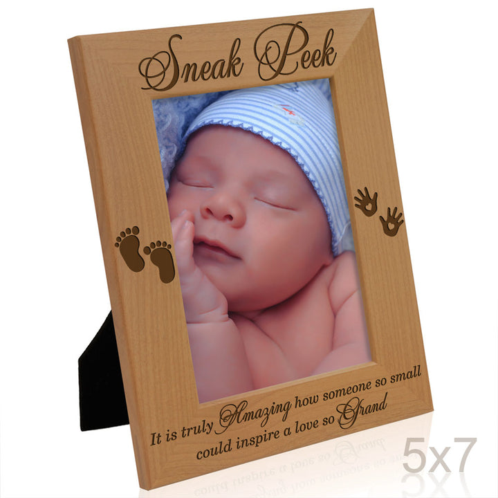 Sneak Peek Wood Frame
