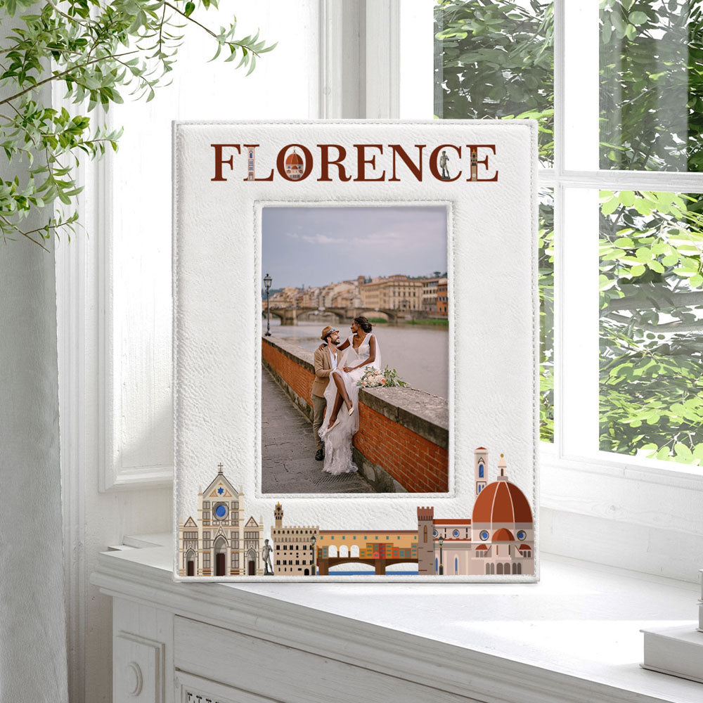 Florence Color Leather Frame