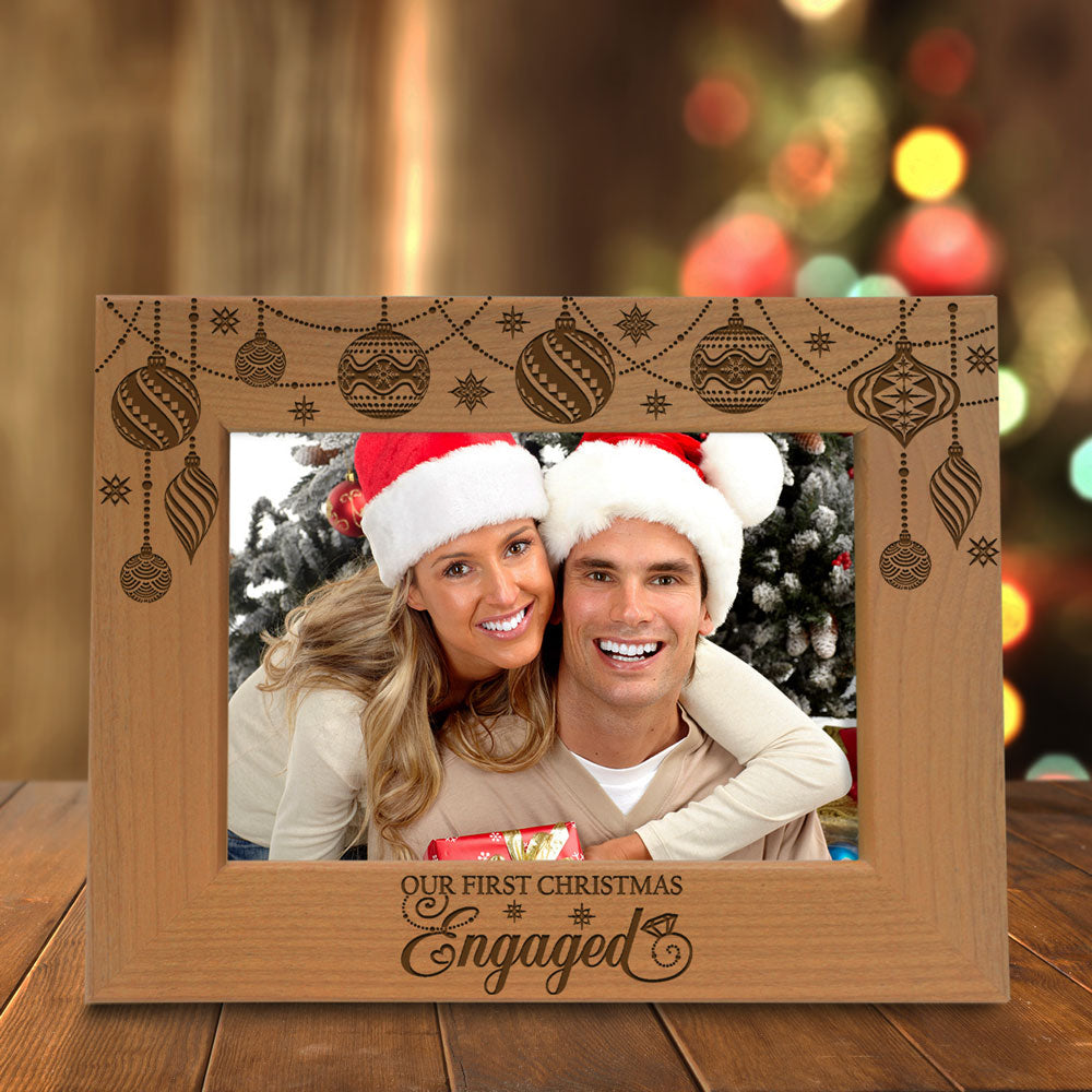 Our First Christmas Wood Frame