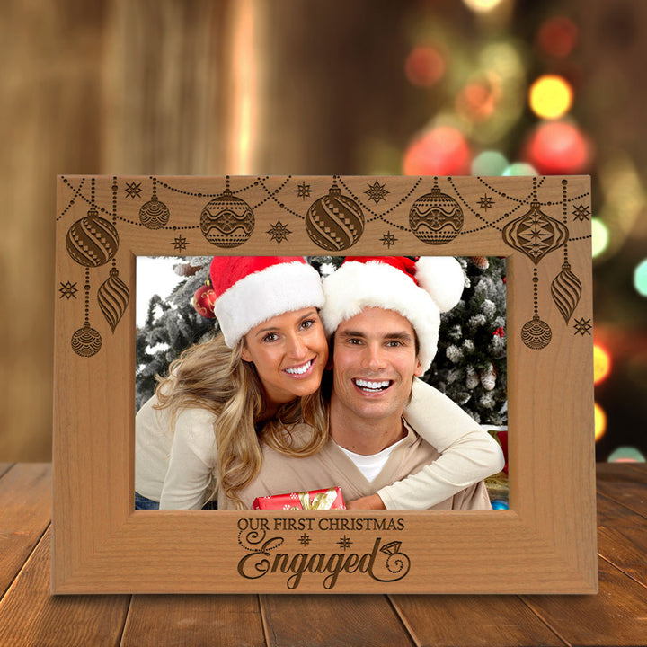 Our First Christmas Wood Frame