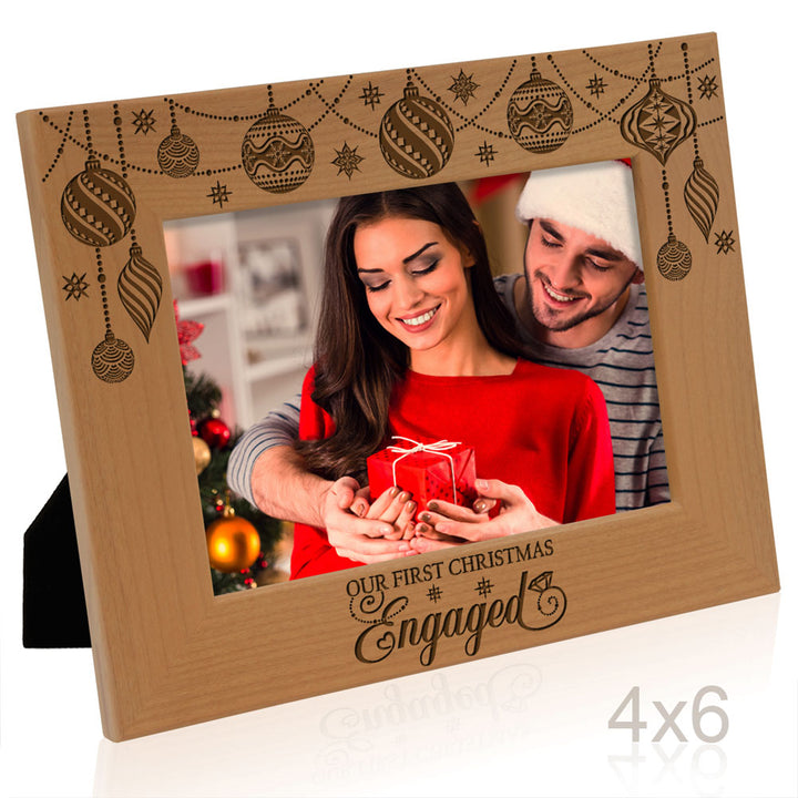 Our First Christmas Wood Frame