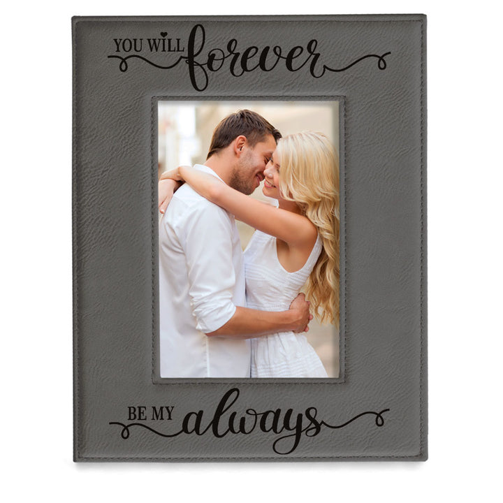 Forever My Always Leather Frame
